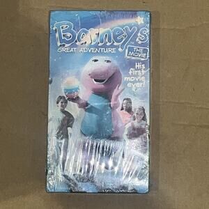 Barney - Barneys Great Adventure: The Movie (VHS, 1998Slip Over Cover. New As Is